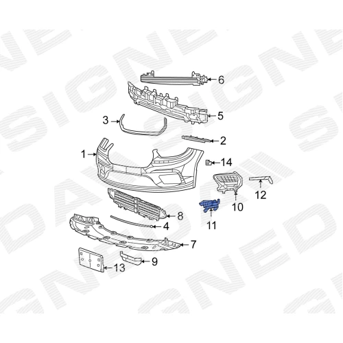 FOG LAMP BRACKET - 2