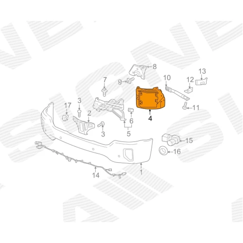 BUMPER BRACKET - 1