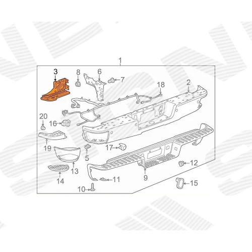 BUMPER BRACKET - 2