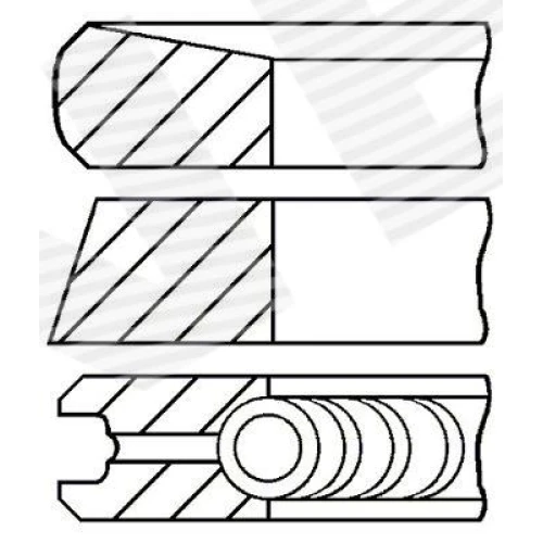 PISTON RING KIT - 0