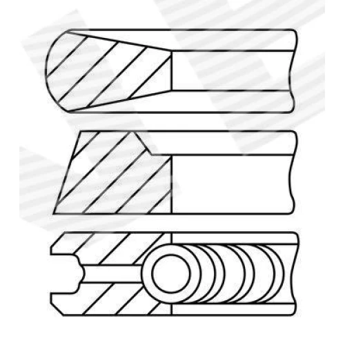 PISTON RING KIT - 0