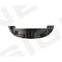 Cover plate under bumper