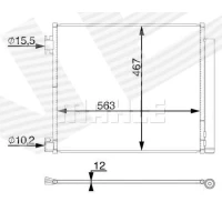 Air condenser