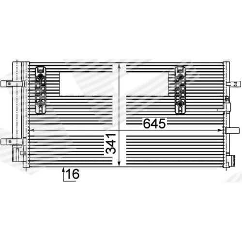 РАДИАТОР КОНДИЦИОНЕРА - 1