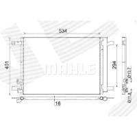 Air condenser