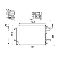 Air condenser