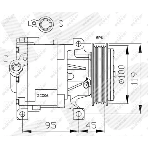 A/C COMPRESSOR - 0