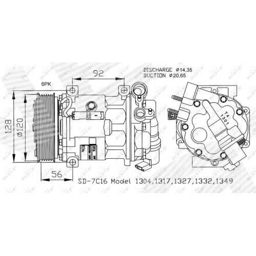 КОМПРЕССОР КОНДИЦИОНЕРА - 4