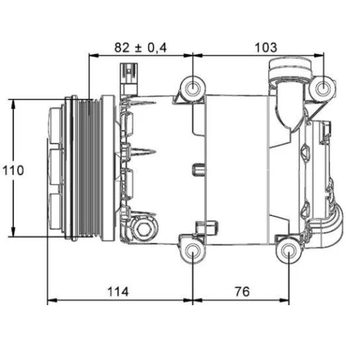 A/C COMPRESSOR - 1