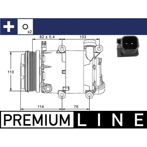 A/C COMPRESSOR - 0