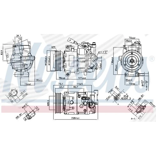 A/C COMPRESSOR - 6