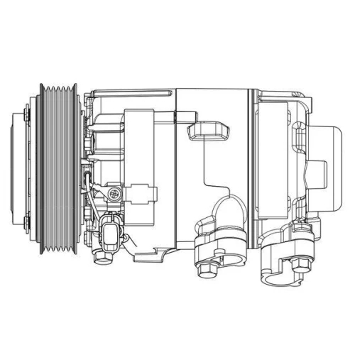 КОМПРЕССОР КОНДИЦИОНЕРА - 5