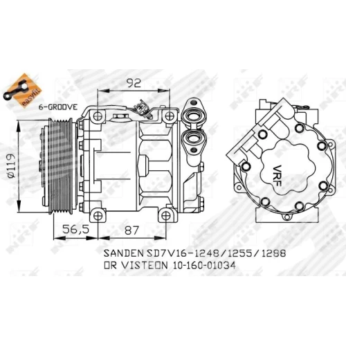 КОМПРЕССОР КОНДИЦИОНЕРА - 2