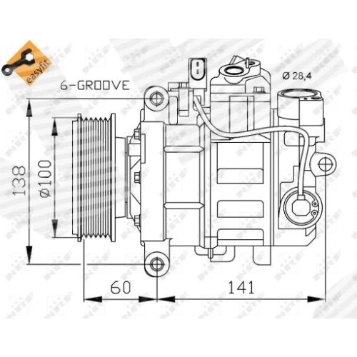 A/C COMPRESSOR - 0