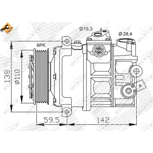 A/C COMPRESSOR - 4