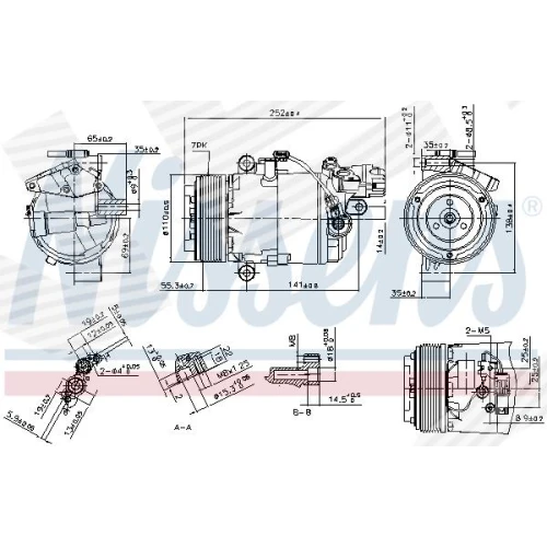 КОМПРЕССОР КОНДИЦИОНЕРА - 4