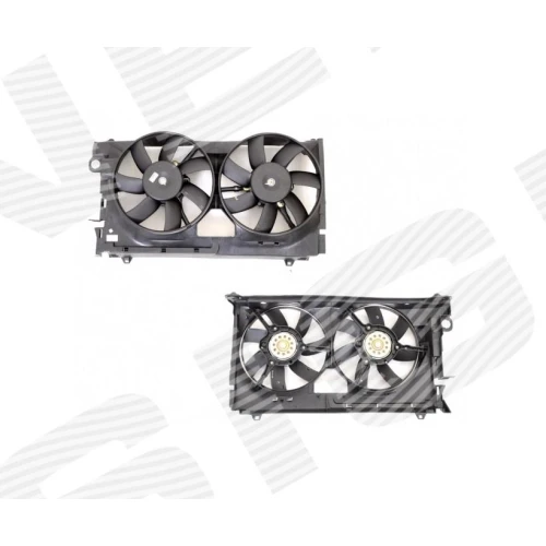 FAN ASSEMBLY OF RADIATOR AND AIR CONDENSER - 0