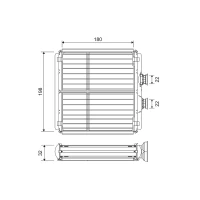 Salona apsildes radiators