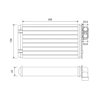 Salona apsildes radiators