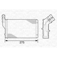 Salona apsildes radiators