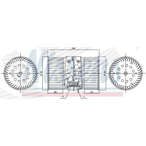 HEATER BLOWER ASSY - 4