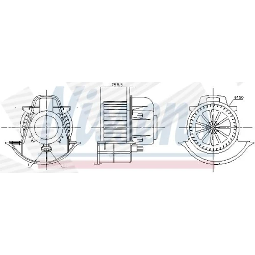 SALONA APSILDES RADIATORA VENTILATORS - 5