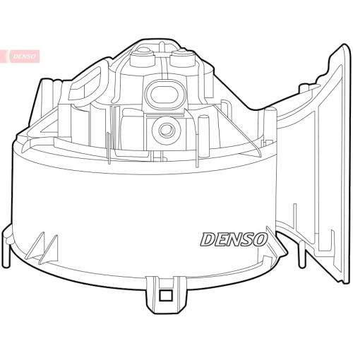 HEATER BLOWER ASSY - 0