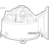 Heater blower assy