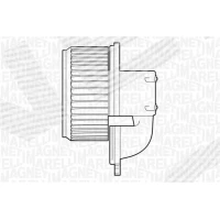 Heater blower assy