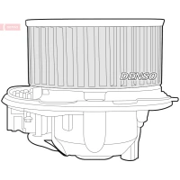 Heater blower assy