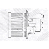 Salona apsildes radiatora ventilators