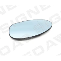 Mirror glass with pad