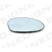 Mirror glass with pad