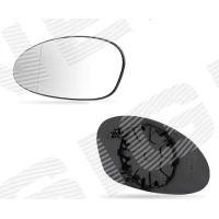 Mirror glass with pad