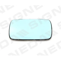 Mirror glass with pad