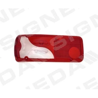 Rear lamp glass