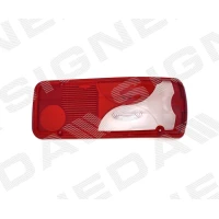 Rear lamp glass