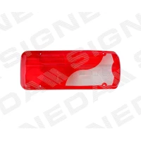 Rear lamp glass