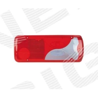 Rear lamp glass