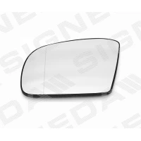 Mirror glass with pad