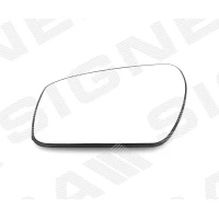 Mirror glass with pad