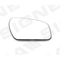 Mirror glass with pad