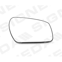 Mirror glass with pad