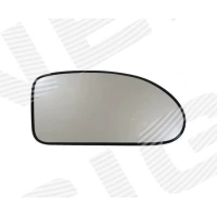 Mirror glass with pad