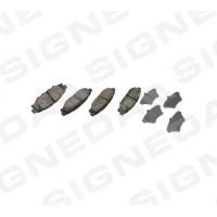 Brake pads for disc brakes