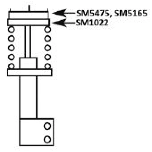 STRUT MOUNT KIT - 2