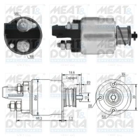 STARTER MOTOR SOLENOID SWITCH