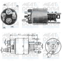 STARTER MOTOR SOLENOID SWITCH