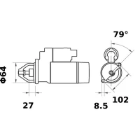 Starter motor