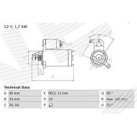 Starter motor